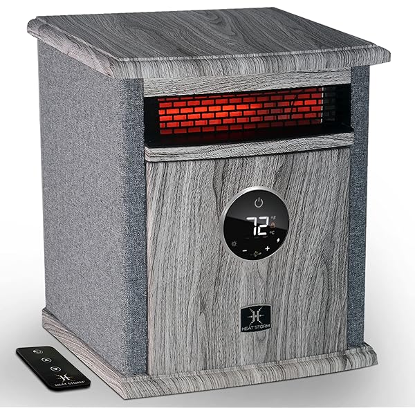 Amazon.com: Comfort Zone CZ2032C 750/1,500-Watt 16” Infrared Quartz Wood  Cabinet Heater with Remote Control and Adjustable Thermostat with Digital  Display, Overheat Protection, Cherry Finish : Home u0026 Kitchen
