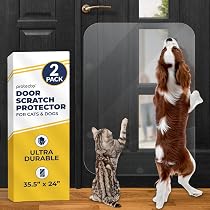 Amazon.com: PROTECTO® Protector de puerta de arañazos para gatos y ...