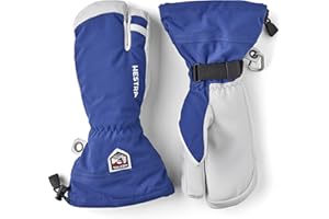Hestra Army Leather Heli Ski Glove, 3-Finger Snow Glove for Skiing & Snowboarding for Men & Women
