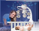 Infantino 3-in-1 Projector Musical Mobile Grey view 2