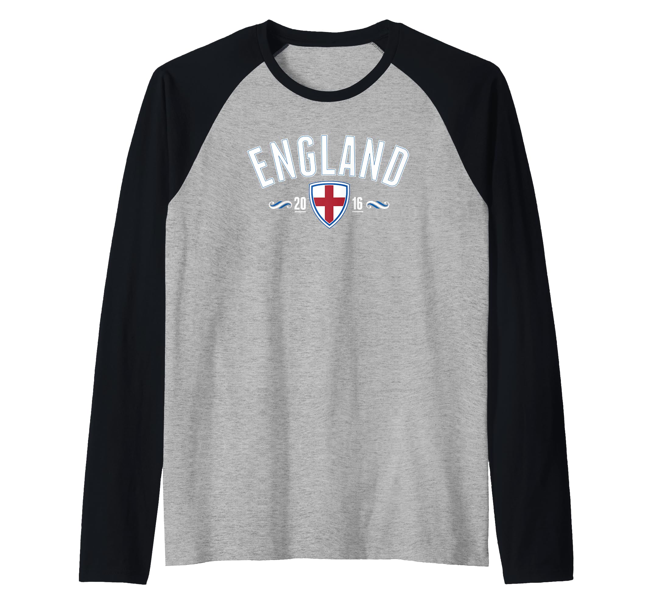 Trendy England Arch Raglan Baseball Tee