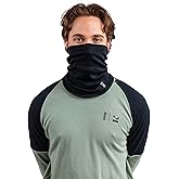 Janus Wool Kleveland 100% Merino Wool Lightweight Neck Warmer - Soft, Brushed Jersey Inside - Winter Gaiter - One Size