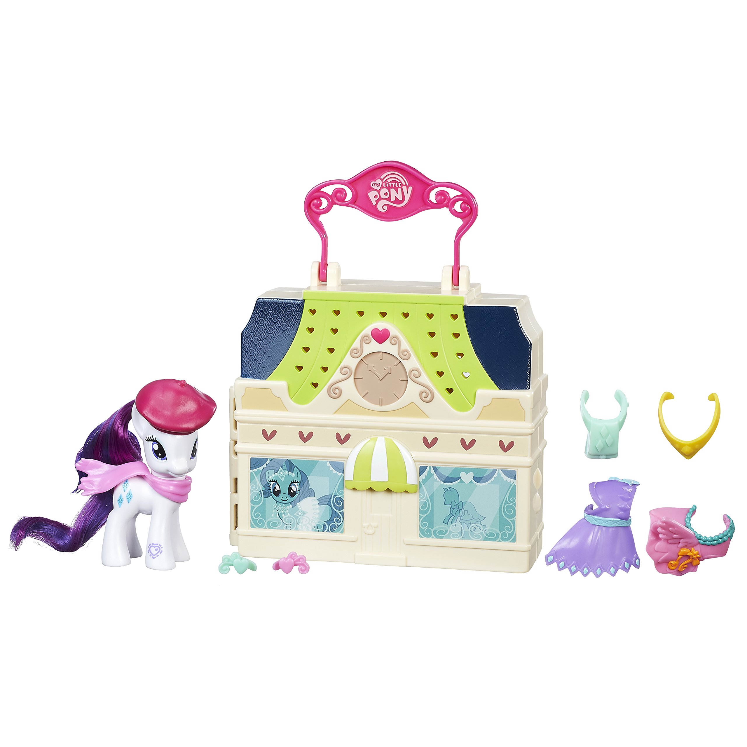 My Little Pony C1915ES00 Friendship is Magic Rarity dress Shop Playset