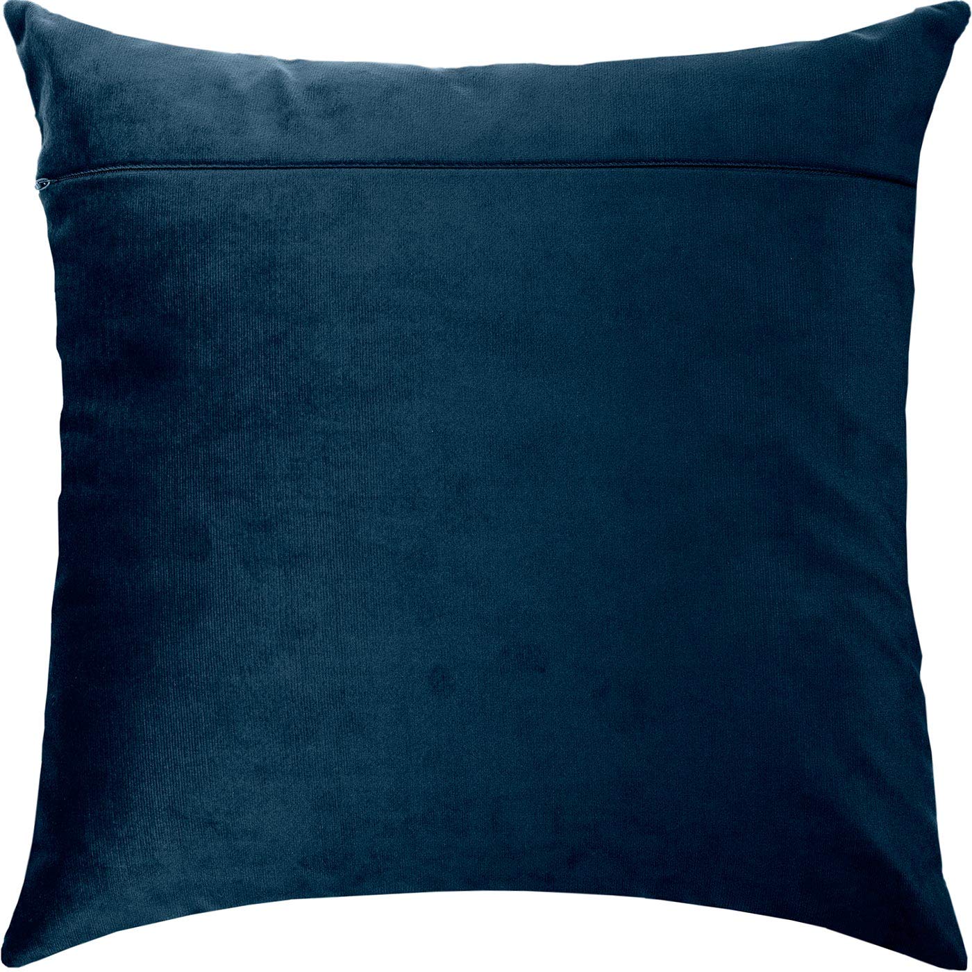 Brvsk Dark Blue. Velvet Backing for Throw Pillow Kits 16 × 16 inches (with Zipper) from Europe
