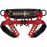 Weaver Leather WLC 560 2 Floating Dee with Padded Nylon Leg Straps