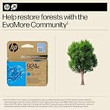 HP 924e EvoMore Cyan Original Ink Cartridge ~800 Pages for OfficeJet Pro 8120e view 7