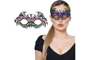 LUXURY MASK Masquerade Mask For Women Lace Masquerade Masks for Masquerade Party, Proms, Venetian Party, Mardi Gras, Halloween & Cosplay