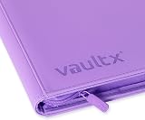 Vault X Exo Tec Zip Binder 9 Pocket 360 Cards Purple view 8