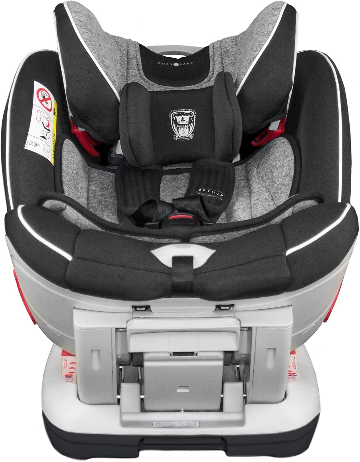Cozy N Safe, Arthur Group 0+ 1 2 3 Baby, Toddler, Child Car Seat, Isofix, 0-36kg, Birth - 12 Years, Extended Rear Facing, Graphite - Image 3