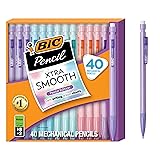 BIC Xtra Smooth Mechanical Pencil with Erasers, 0.7