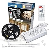 Armacost Lighting 421501 Ribbon Flex Home Tunable White LED Tape Light Kit with Remote, 16 ft