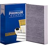 PG PC99474C Activated Charcoal Cabin Air Filter | Fits 2022-2026 Toyota Tundra, Lexus LX600 3.4L; 2024-2026 Tacoma 2.4L; 2025-2027 4Runner 2.4L; 2023-2026 Sequoia 3.4L; 2021-2025 Mirai