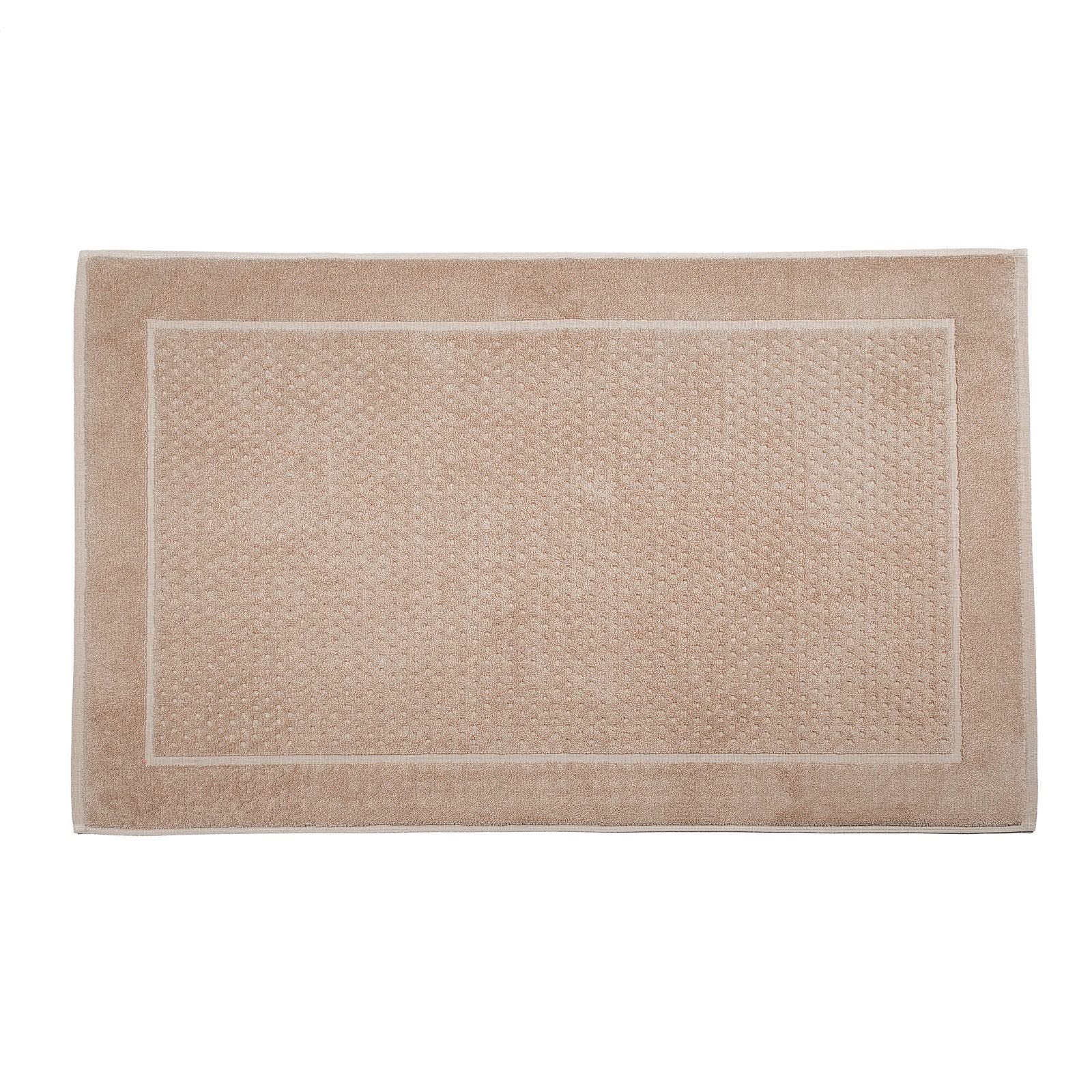Caleffi 67538 Cotton Mermaid Bath Mat, Natural