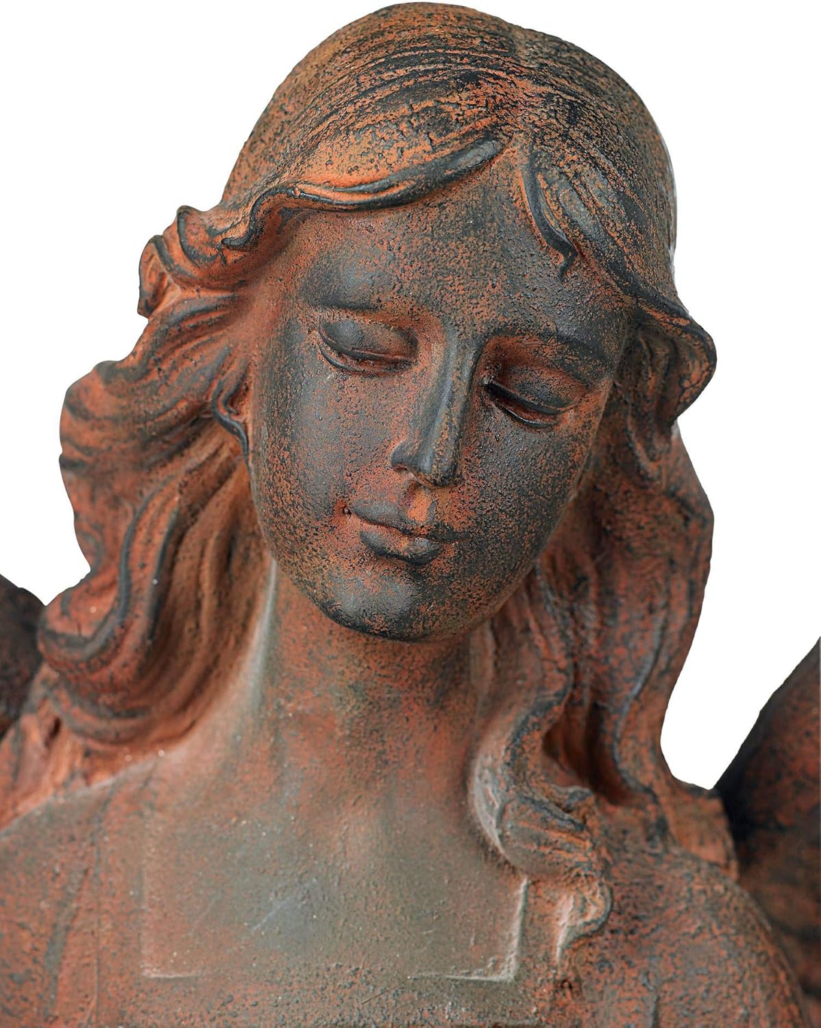 English Tudor Angel Outdoor Statue 41 1/2" High Sculpture for Yard Garden Patio Deck Home Entryway Hallway - Kensington Hill: Home Improvement