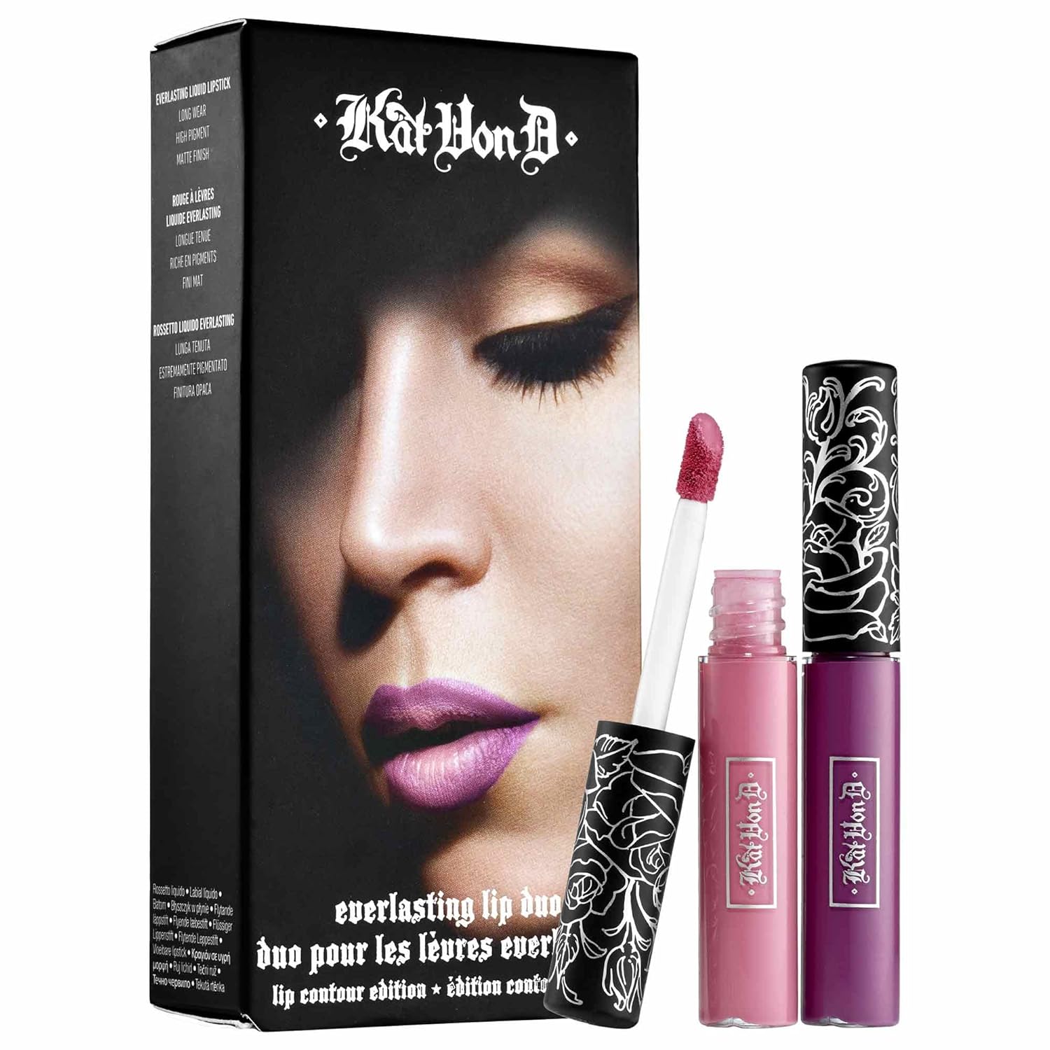 Amazoncom Kat Von D Everlasting Lip Duo Lip Contour
