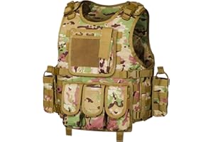 GZ XINXING Black Tactical Airsoft Paintball Vest