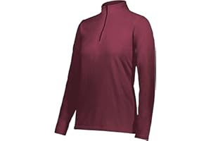 Augusta Sportswear Women's Ladies Micro-lite Fleece 1/4 Zip Pullover