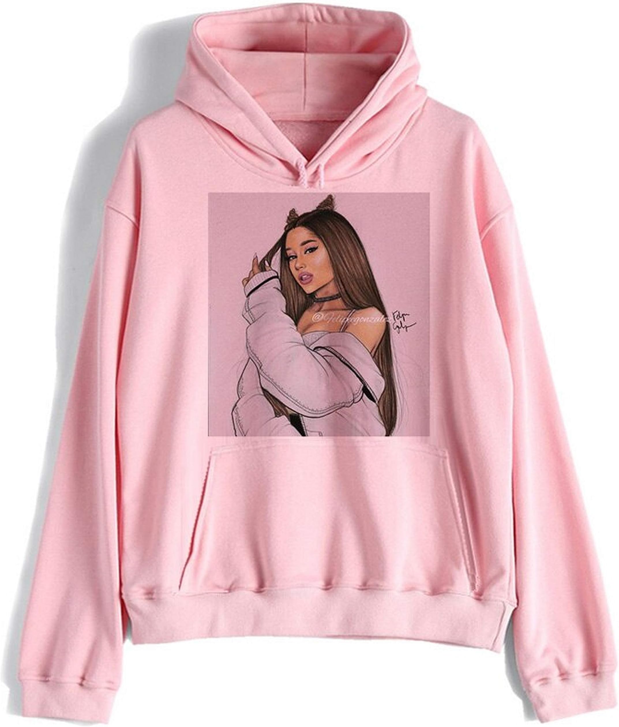 Ariana Sweashirt Hoodie for Women Girl Teen Comfortable Durable Material Printed
