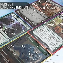 YMluky 600 Card Sleeves for Trading Cards - 6