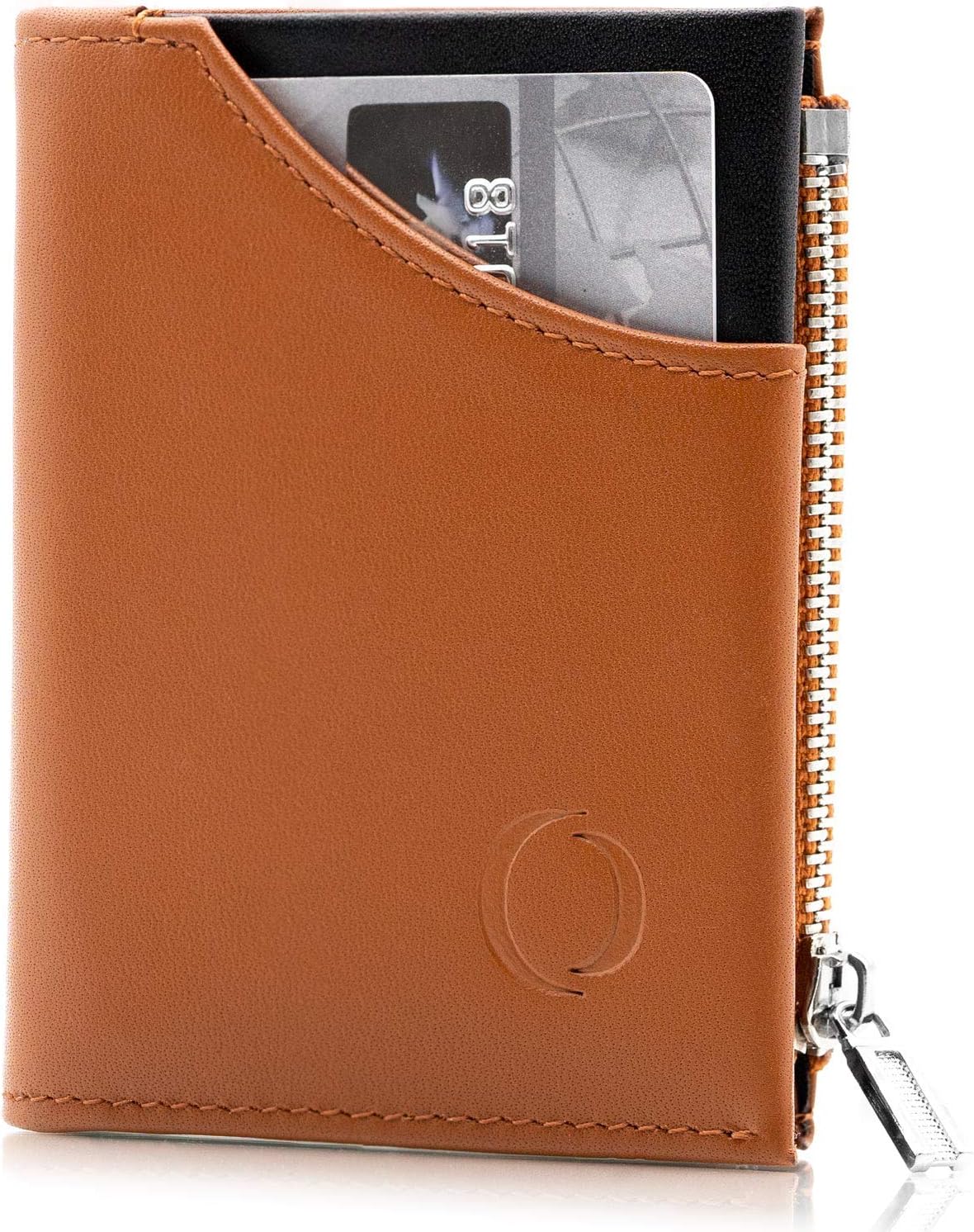 PIWOSGOL Slim Wallet Herren - Mini Geldbörse Mit RFID Schutz Für 14 Karten