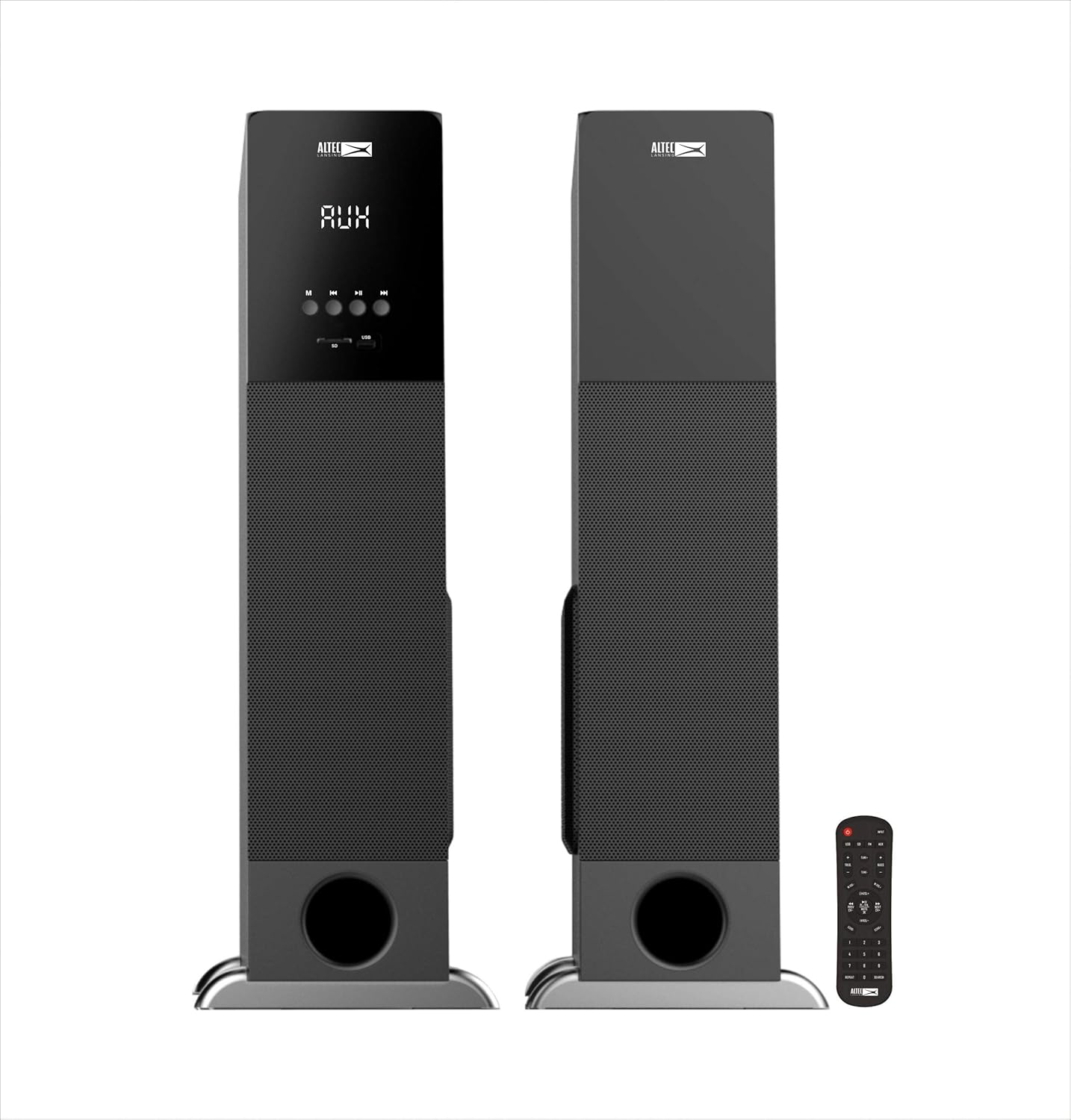 Altec Lansing AL-4005 Wireless Mini Twin Tower Party Speaker with ...