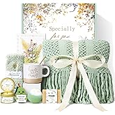 Valentines Day Gifts for Her Mom Friend Sister, Birthday Gifts for Women Self Care Spa Gift Baskets for Women, Get Well Soon Gift Baskets Thinking of You Relaxation Stress Relief Care Package