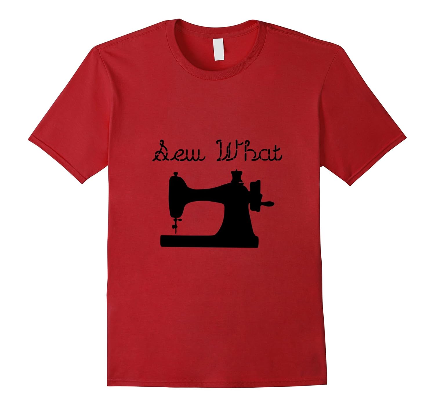 Sew What Sewing Machine Tee-Rose