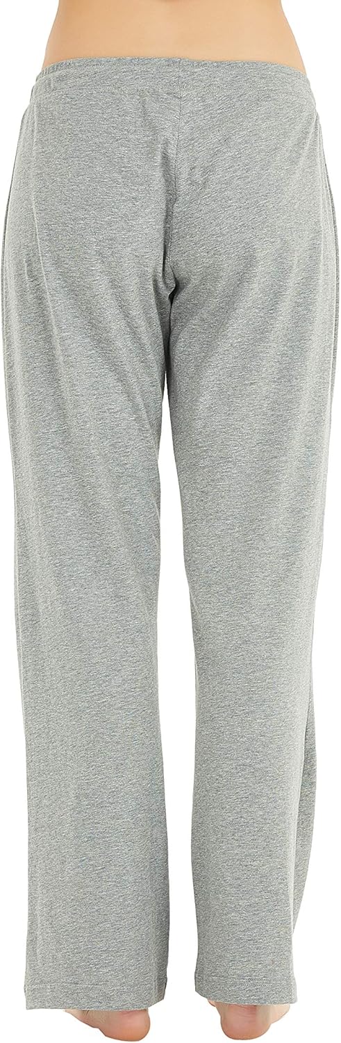 U2SKIIN Womens Cotton Pajama Pants, Comfortable Pajama Pants for Lounge Soft Lightweight Sleep Pj Bottoms for Women at  Women’s Clothing store