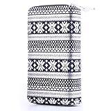 Womens Zipper Around Long Clutch Wallet Credit Card