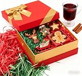 JeeMooTown 500g Christmas Shredded Tissue Paper Red Green Eco Friendly view 4