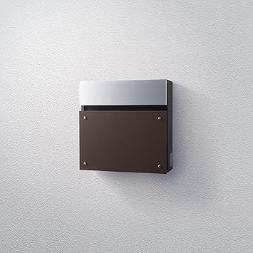 Amazon パナソニック サインポスト Fasus フェイサス Ff Ctcr03ma パネル エイジングブラウン フラットタイプ 前入れ 前出し 郵便ポスト 郵便受け メールボックス