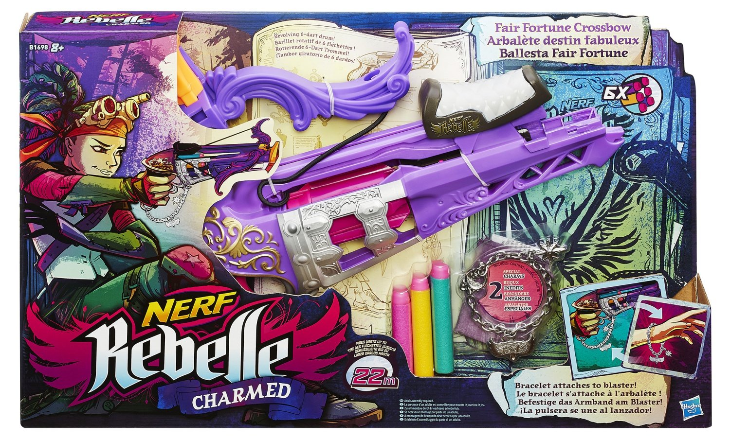 nerf rebelle charmed fair fortune crossbow