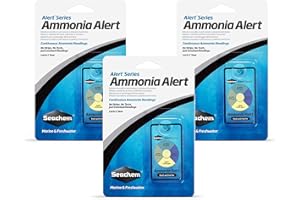Seachem Ammonia Alert 1 Year Monitor (3 Pack)