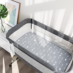 Baby Bassinet Sheets 4 Pack Compatible with