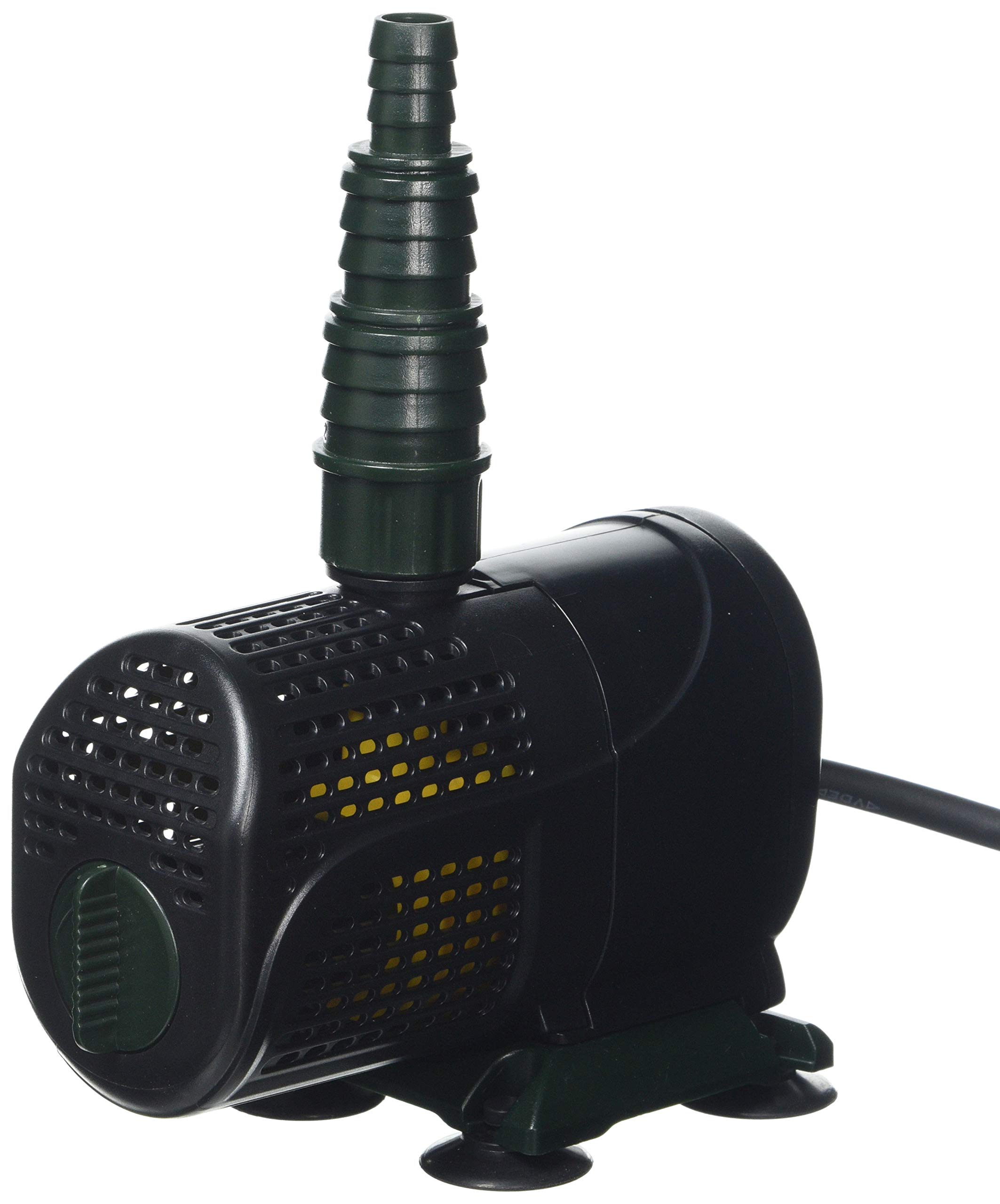 Blagdon Pump for Outdoor Water Feature, High Performance, Adjustable Flow Valve, Pre-Filter Cage Reduces Blocking, Economical, Compact, 3 Hose Fittings, Max Flow Rate 1,000 Litres per Hour, Black