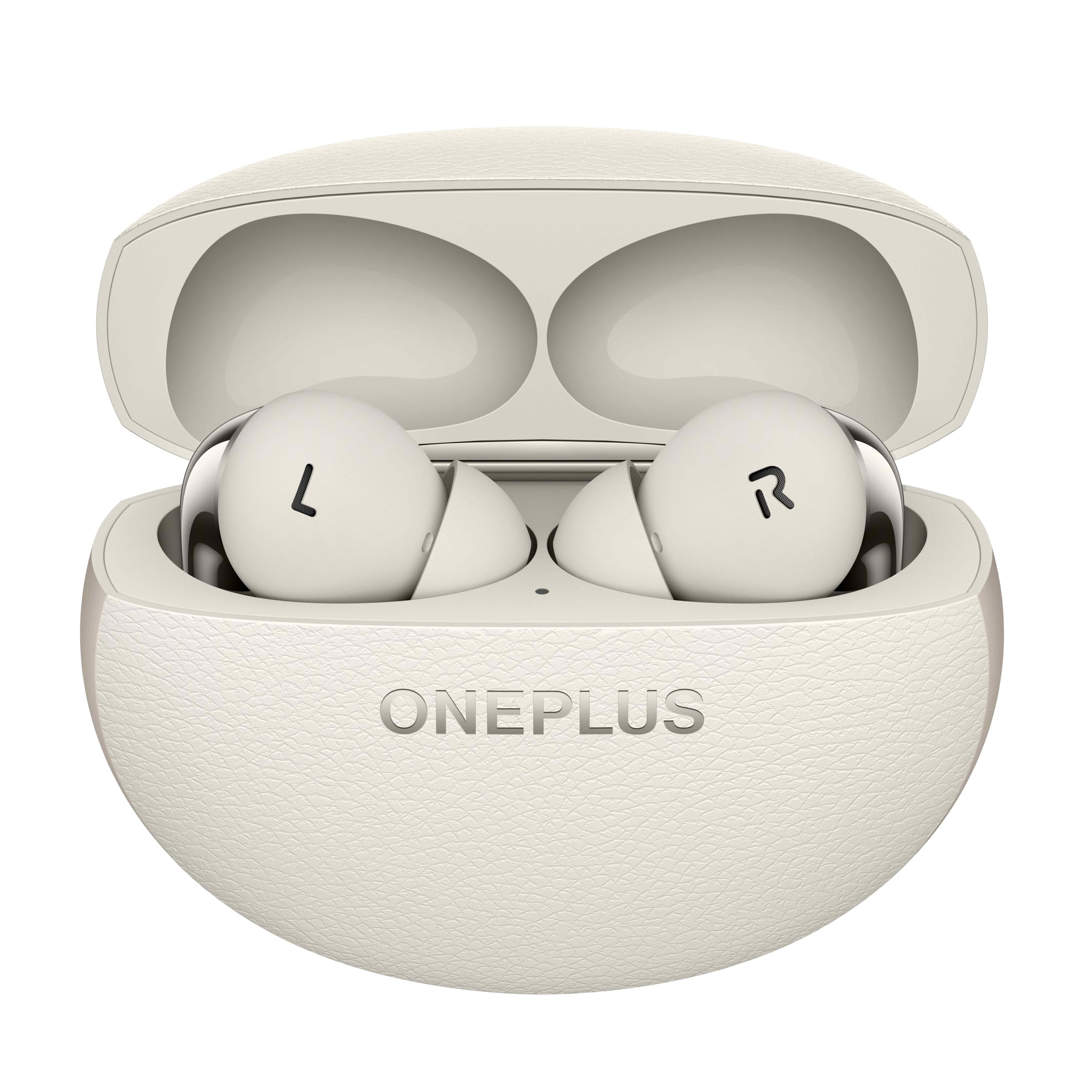 OnePlus Buds Pro 3, auriculares inalámbricos Bluetooth, auriculares con cancelación de ruido, graves profundos, sonido envolvente, hasta 44 horas de reproducción con estuche de carga, Lunar Radiance