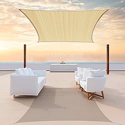 Colourtree TAPR0810 Custom Size 6' x 21' Beige Sun
