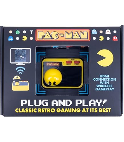 Amazon.com: Ms. Pac-Man And Friends Plug & Play TV Games : Toys