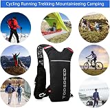 Lixada Hydration Backpack 5L Lightweight Running Riding Backpack view 3