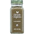 Simply Organic Ground Coriander Seed, Certified Organic | 2.29 oz | Coriandrum sativum L.