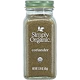 Simply Organic Ground Coriander Seed, Certified Organic | 2.29 oz | Coriandrum sativum L.