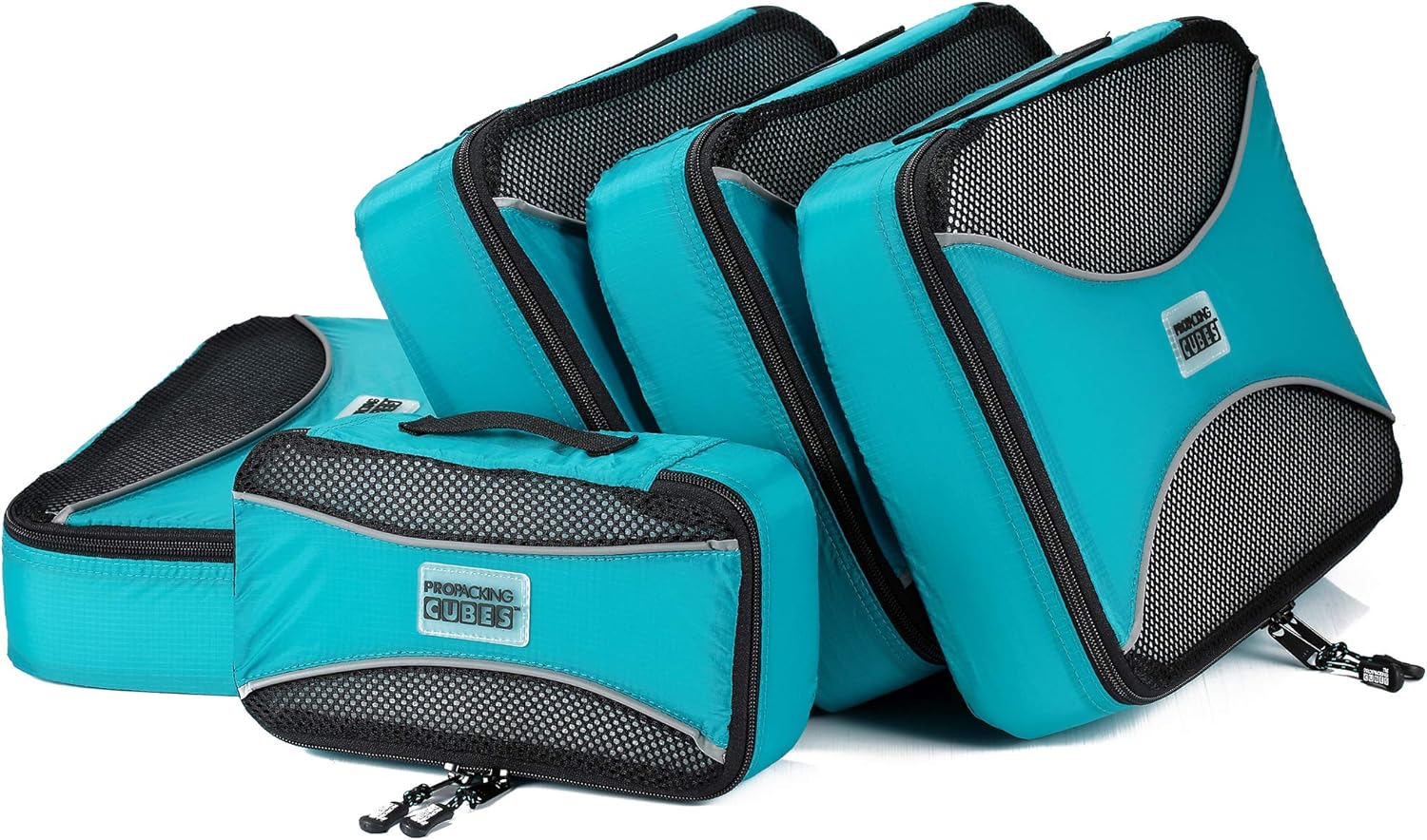 PRO Packing Cubes 5 Piece Travel Bags Organizer for