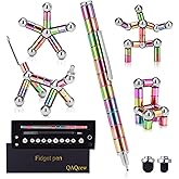 QAQcew Fidget Pen, Decompression Magnetic Fidget Toy Pen, Magnet Pen Fidget Toy Relieve Pressure Novel Toy Gift for Kids or Friends!