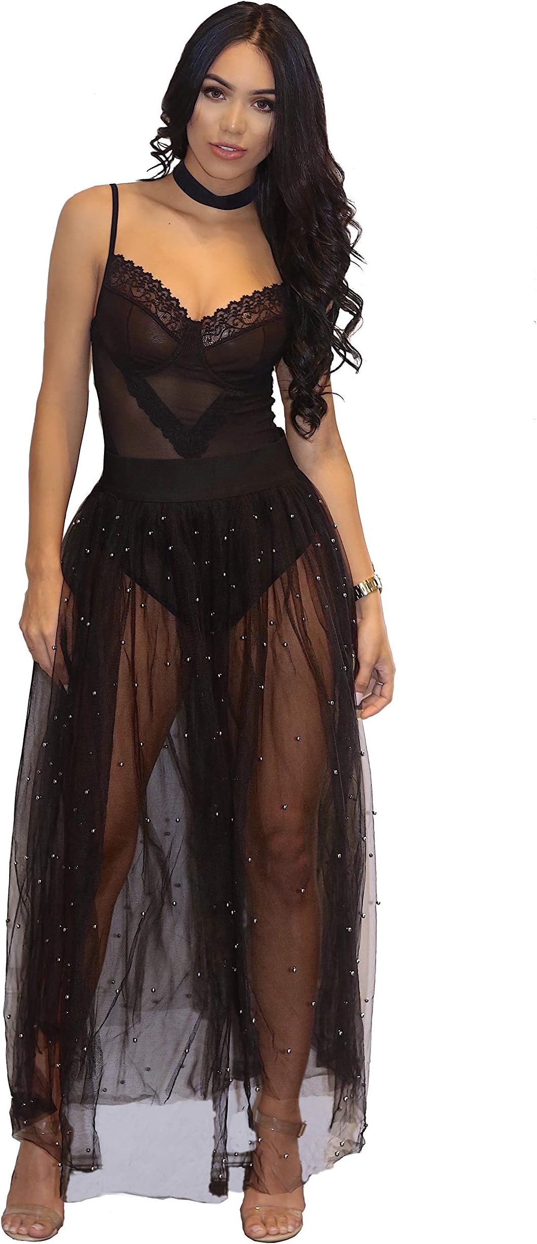 Kikiriki Sheer Lace Bodysuit