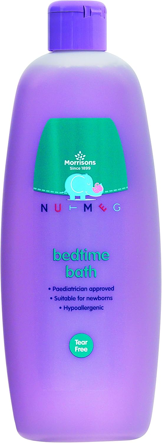 Morrisons Nutmeg Baby Bedtime Bath Body Washes, 500 ml Amazon.co.uk