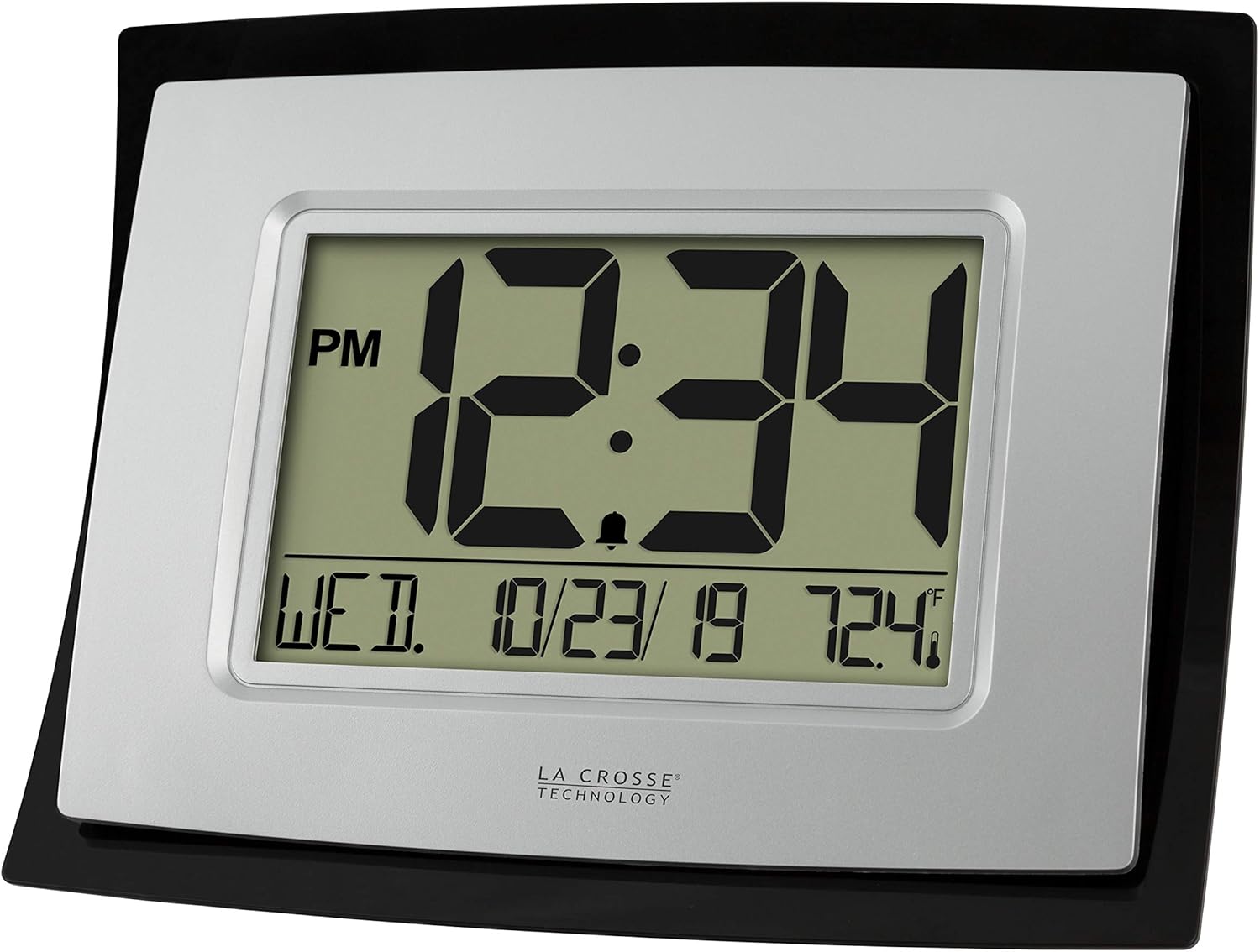 La Crosse Technology WT-8002U Digital Wall Clock: Home & Kitchen