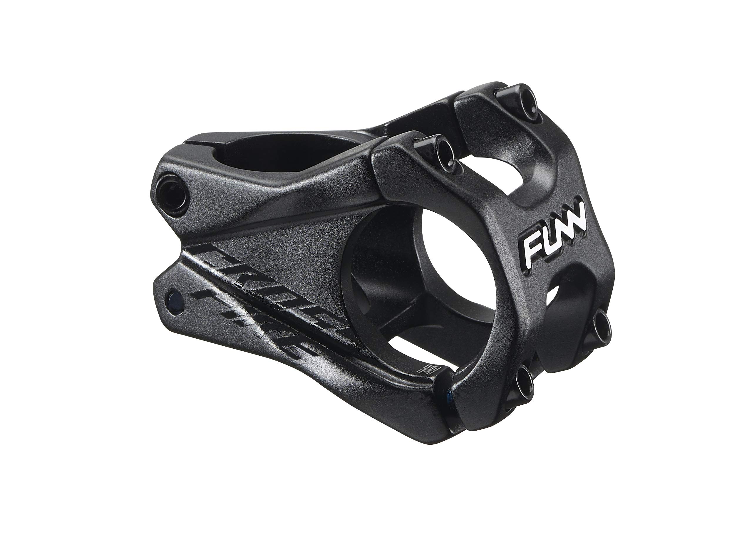 Funn Crossfire Mountain Bike Stem with 35mm Bar Clamp - Durable and Lightweight Alloy Bike Stem for Mountain Bike and BMX Bike, Length 35mm stem (Black)