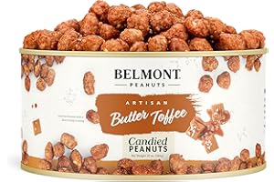 Belmont Peanuts Artisan Butter Toffee Gourmet Virginia Peanuts, 20oz