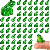 JIUGUNIANG 65PCS Mini Resin Frogs Animal Ornaments, Suitable for Garden Lawn, Toy Houses, Miniature Landscapes, DIY Creations, and Home Outdoor Party Decorations