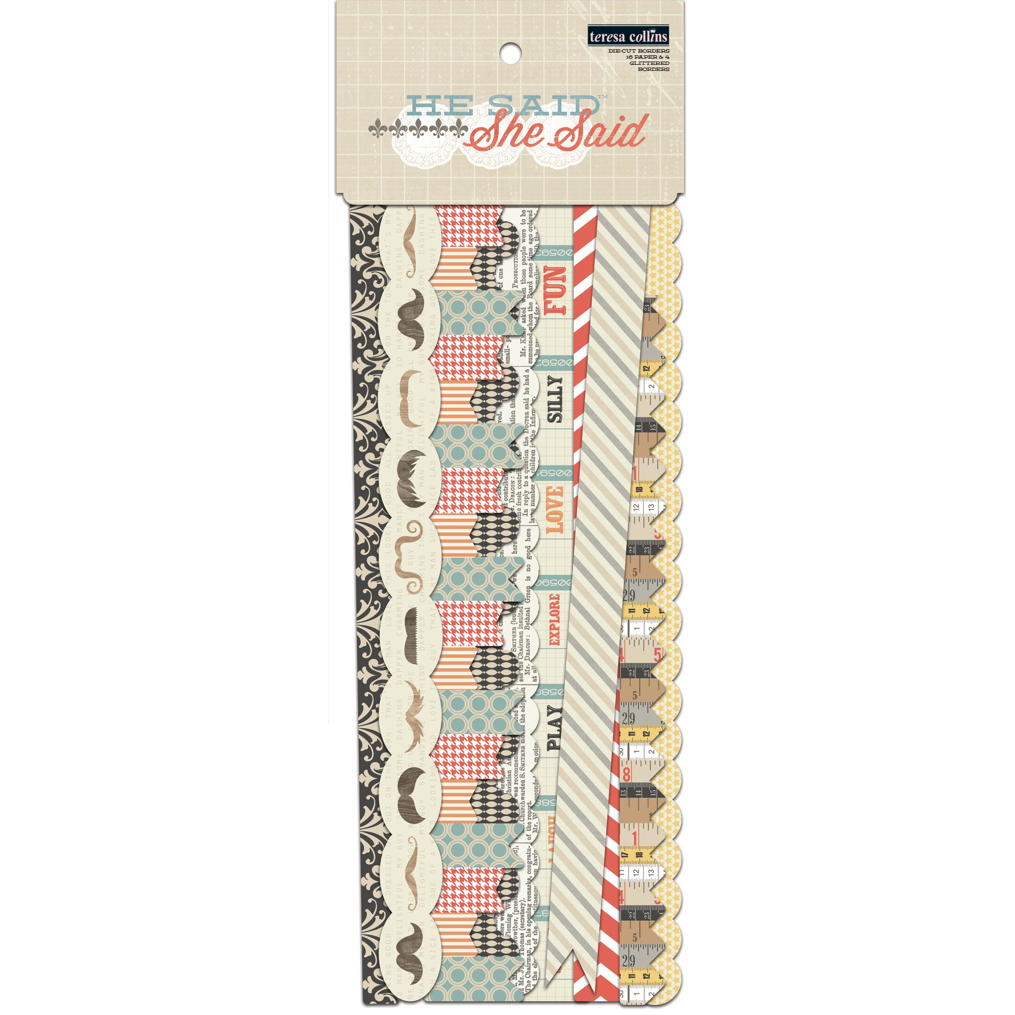 He Said, She Said Border Strips, — image 1